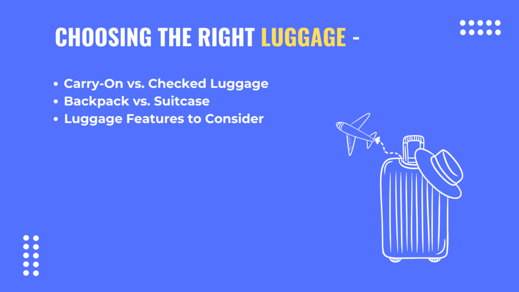 choosing the right luggage